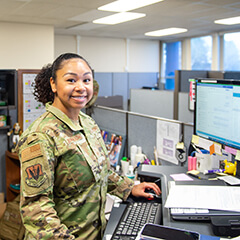 Senior Master Sgt. Christina Rohrenbach